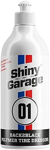 Shiny Garage Back2Black padangų gelio buteliukas