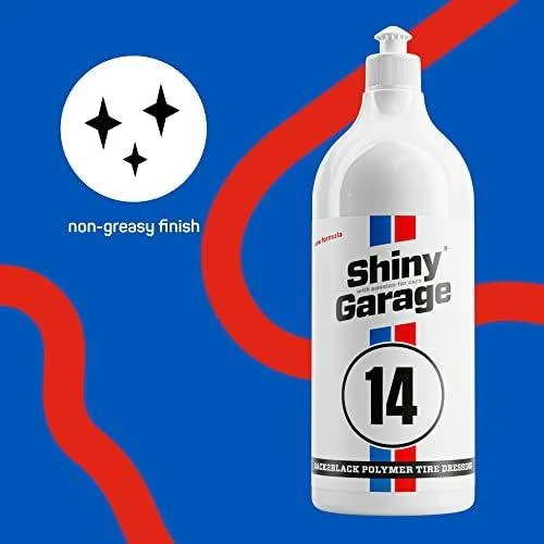 Shiny Garage Shiny Garage Back2Black polimerinis padangų gelis 500ml universalus