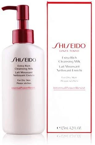 Shiseido Extra Rich Cleansing Milk valomasis pienelis sausai odai, 125 ml