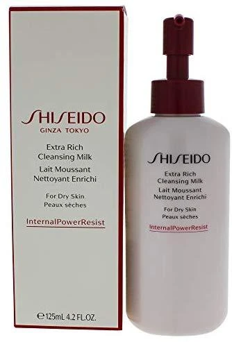 Shiseido Extra Rich Cleansing Milk valomasis pienelis sausai odai, 125 ml