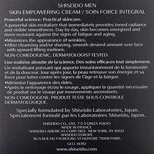 Shiseido Men Skin Empowering Kreminis veido kremas vyrams, 50 ml