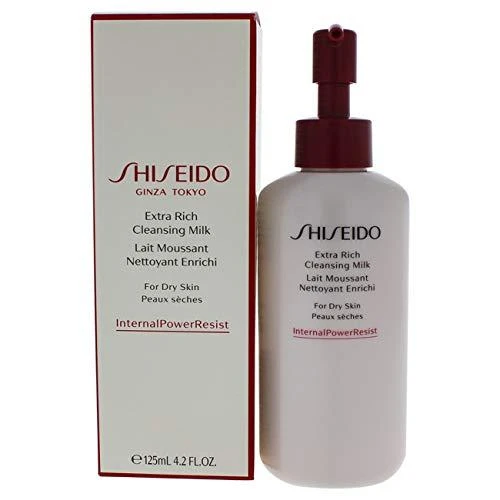 Shiseido Extra Rich Cleansing Milk valomasis pienelis sausai odai, 125 ml