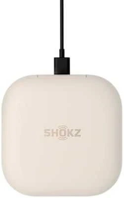 Ausinės Shokz OpenFit, Smėlio spalvos