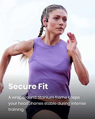 Belaidės ausinės Shokz Open Run Pro, Juodos