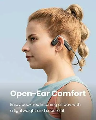 Belaidės ausinės Shokz Open Move, Pilkos