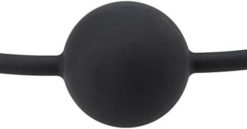 Ouch By Shots Oi! Silicone Ball Gag - su reguliuojamais odiniais dirželiais