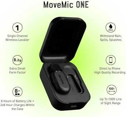 „Shure“ | Vieno kanalo prisegamas mikrofonas | MV-ONE-Z6