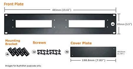 Barebone Shuttle PRM01 Montage-Kit - Rackbefestigung - 2 HE
