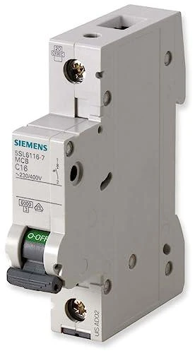 „Siemens“ grandinės pertraukiklis 1P C 32A 6kA AC/DC (5SL6132-7)