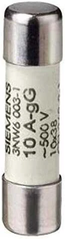 Siemens Cilinder saugiklis 10x38mm 25A GG NFC be 500VAC rodiklis 3NW6010-1