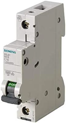 „Siemens“ grandinės pertraukiklis 1P B 20A 6kA AC (5SL6120-6)