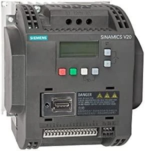 Siemens Inverter Uwe = 400V, Uwy = 3x400V / 7.3A 3.0kW Sinamics V20 (6SL3210- 5BE23- 0UV0)