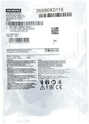 Siemens SIRIUS ACT LED blokas 24V AC / DC balta (3SU1401- 2BB60- 3AA0)