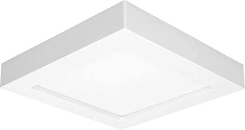 Lubinis šviestuvas Orno LETI LED 18W, įleidžiamas šviestuvas, paviršinio montavimo, kvadratinis, 1600lm, 4000K, baltas, įmontuotas LED maitinimo šaltinis