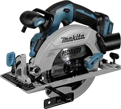 Makita diskinis pjūklas DHS680ZJ dešiniuoju kampu