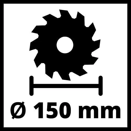 Akumuliatiorinis diskinis pjūklas Einhell TE-CS 18/150 Li Solo (4331220)
