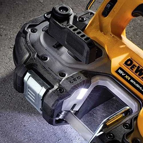 Juostinis pjūklas DeWalt DCS377NT; 18 V (be akumuliatoriaus ir pakrovėjo)