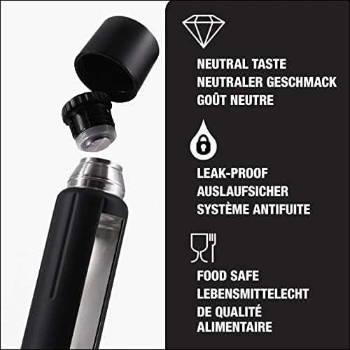 Termosas Sigg Gemstone IBT Selenite 1.1l | juodas
