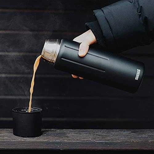 Termosas Sigg Gemstone IBT Selenite 1.1l | juodas