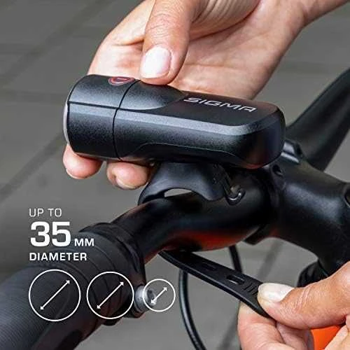 Priekinė lempa Sigma AURA 30 baterija (StVZO)