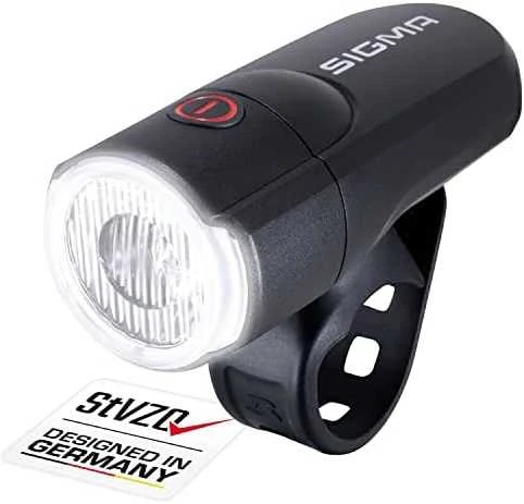 Priekinė lempa Sigma AURA 30 baterija (StVZO)