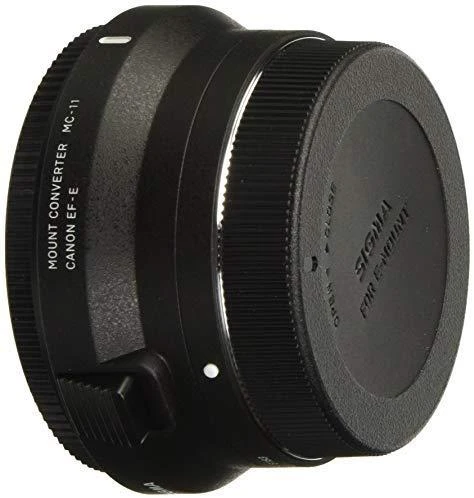 Objektyvas Stanley Sigma | Sumontuokite keitiklį MC-11 | Sony E-mount, skirtas Canon tvirtinimo objektyvams