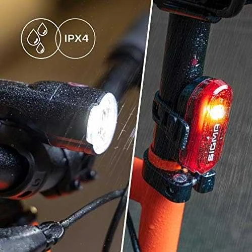 Apšvietimo komplektas Sigma AURA 30 + Curve K-Set baterija (StVZO)