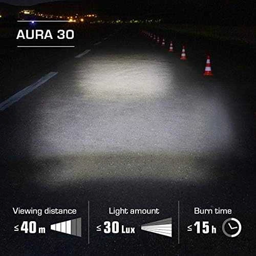 Apšvietimo komplektas Sigma AURA 30 + Curve K-Set baterija (StVZO)