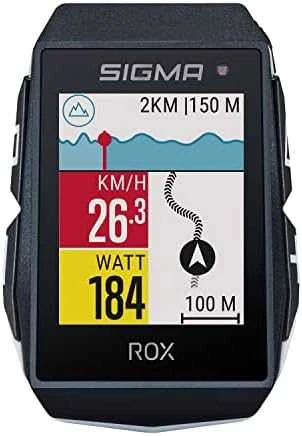 Dviračio kompiuteris SIGMA ROX 11.1 Evo GPS Juodas Sensor Set