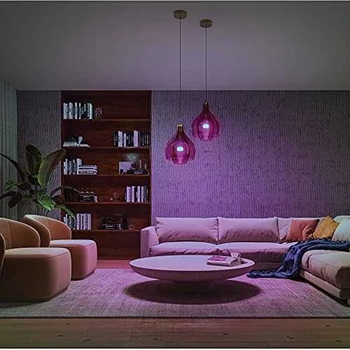Philips Hue apšvietimo rinkinys: 3x E27 9W RGBW + jungiklis
