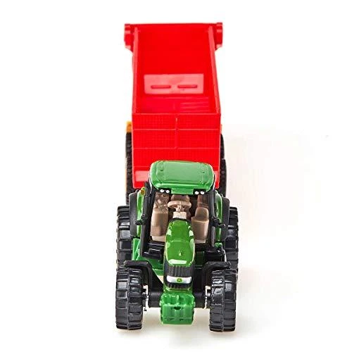 SIKU traktorius John Deere su Siloso priekaba, 1650