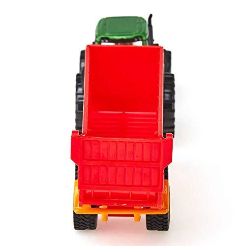 SIKU traktorius John Deere su Siloso priekaba, 1650