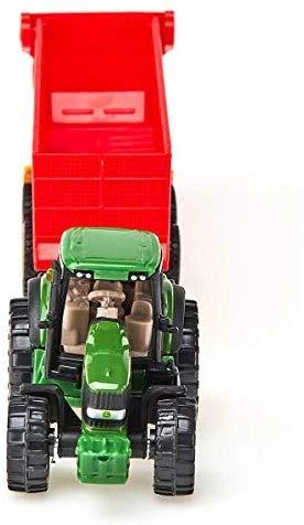 SIKU traktorius John Deere su Siloso priekaba, 1650