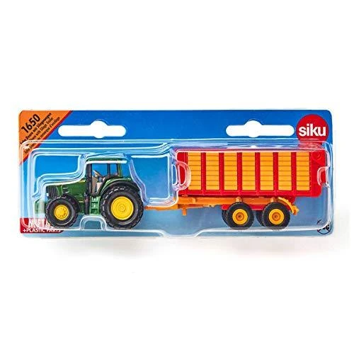 SIKU traktorius John Deere su Siloso priekaba, 1650