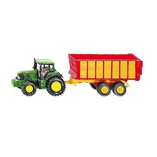 SIKU traktorius John Deere su Siloso priekaba, 1650