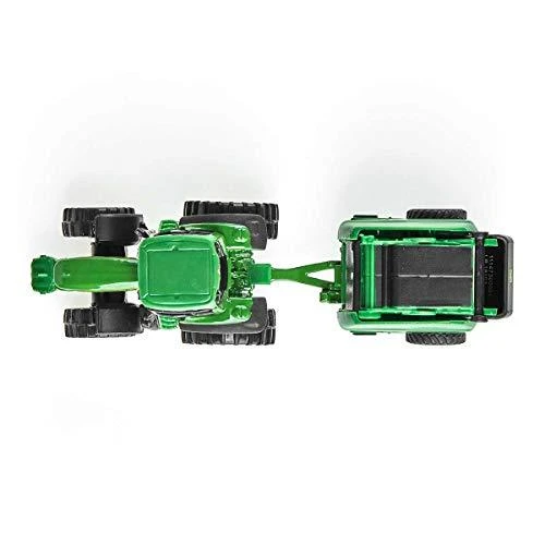 Siku John Deere traktorius su presu