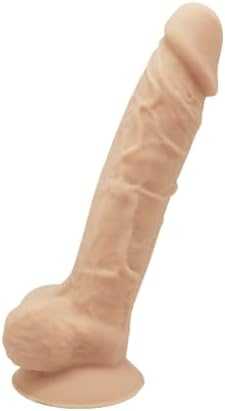 Silexd Didelis juodas veninis realistiškas penis 24 cm