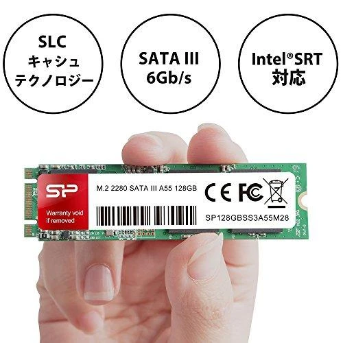 Silicon Power | A55 | 128 GB | Solid-state drive sąsaja M.2 SATA | Skaitymo greitis 550 MB/s | Rašymo greitis 420 MB/s