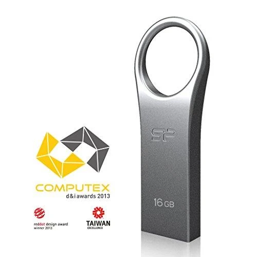 Silicon Power | Firma F80 | 16 GB | USB Type-A | Sidabrinis