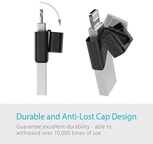 Silicon Power Mobile C80 USB atmintukas 32 GB USB Type-A / USB Type-C 3.2 Gen 1 (3.1 Gen 1) Titanas