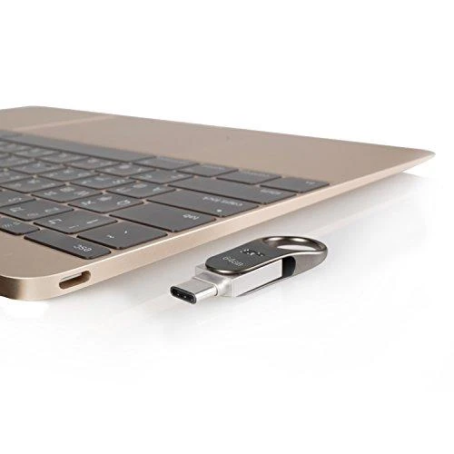 Atmintukas Silicon Power Mobile C80 64GB USB 3.0 Type-C Sidabrinis