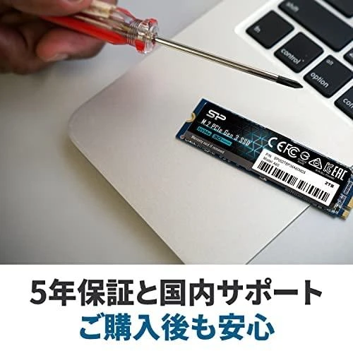 Silicon Power SSD P34A60 512GB, M.2 PCIe Gen3 x4 NVMe, 2200/1600 MB/s