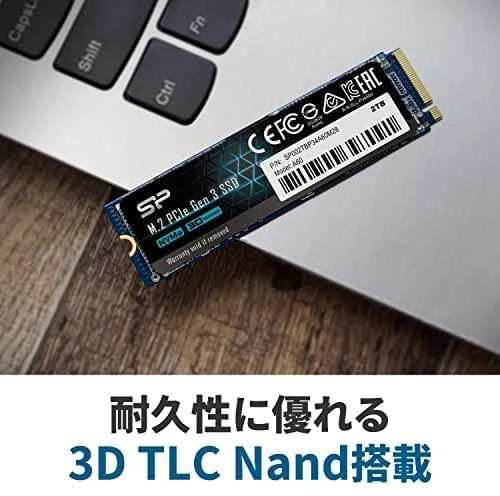 Silicon Power SSD P34A60 512GB, M.2 PCIe Gen3 x4 NVMe, 2200/1600 MB/s