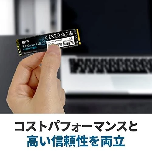 Silicon Power SSD P34A60 512GB, M.2 PCIe Gen3 x4 NVMe, 2200/1600 MB/s