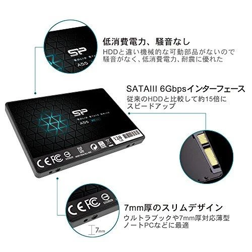 Silicon Power | A55 | 128 GB | SSD form factor 2.5" | Solid-state drive sąsaja SATA | Skaitymo greitis 550 MB/s | Rašymo greitis 420 MB/s