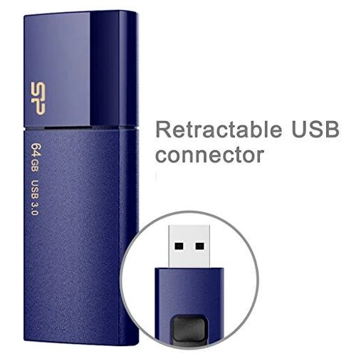 Silicon Power | Blaze B05 | 64 GB | USB A tipo | Mėlyna