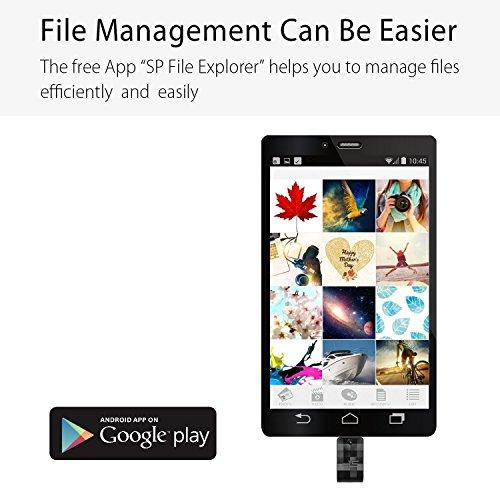 Silicon Power USB 3.2 Flash Drive Mobile C31 16 GB, USB Type-C/USB 3.2 Gen 1, Juodas