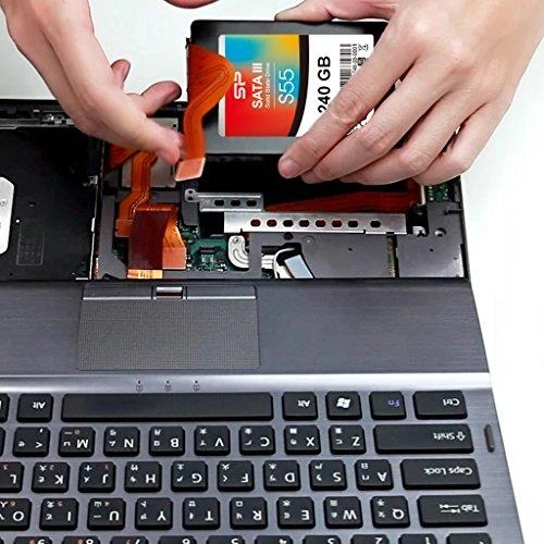 Silicon Power | Slim S55 | 240 GB | Solid-state drive sąsaja SATA | Skaitymo greitis 550 MB/s | Rašymo greitis 450 MB/s