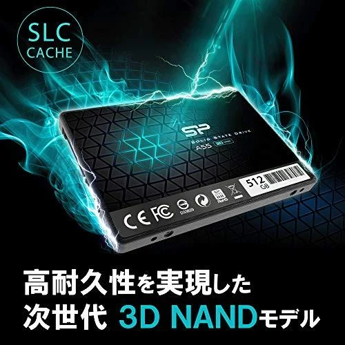 Silicon Power A55 1000 GB, SSD sąsaja SATA, Rašymo greitis 530 MB/s, Skaitymo greitis 560 MB/s