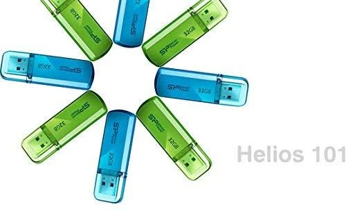 Silicon Power | Helios 101 | 8 GB | USB Type-A | Mėlyna